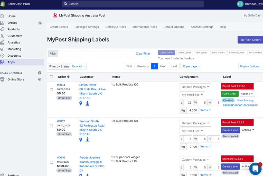 mypost-shipping-australia-post-app